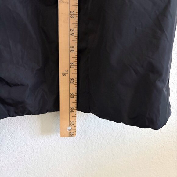 Designer Inspired Long Windbreaker Jacket | Black | Size 3 (Fits M/L) - Picture 11 of 12